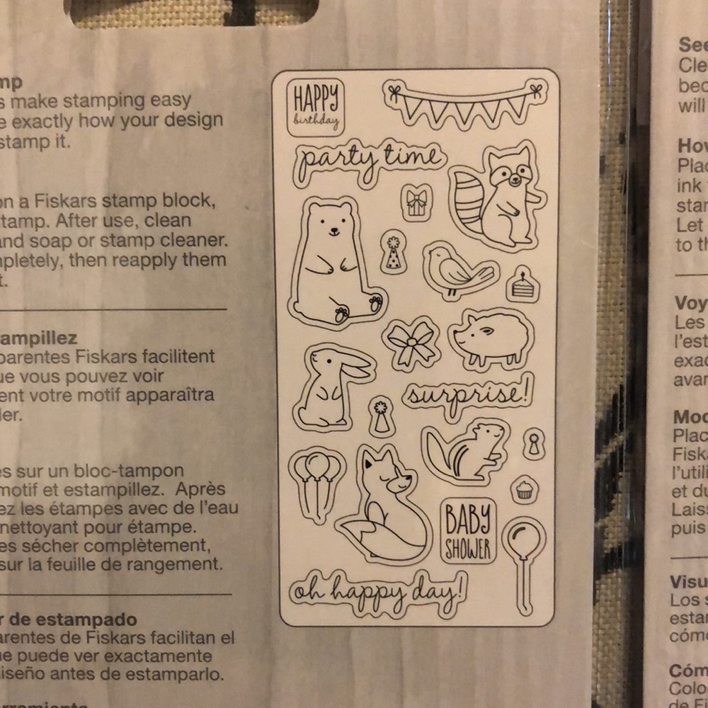 Fiskars stamp bundle-2 - Picture 5 of 6